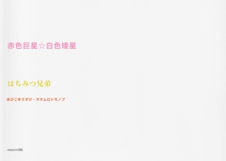 赤色巨星☆白色矮星