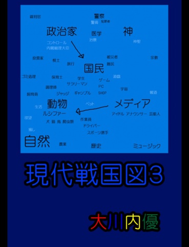 現代戦国図３