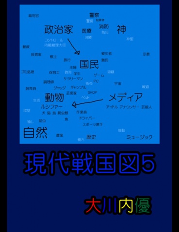 現代戦国図５