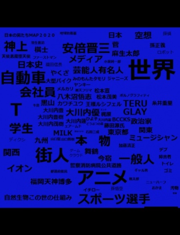 日本の男たちMAP２０２０改当版-２