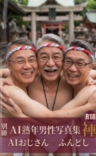 別冊　AI熟年男性写真集　褌